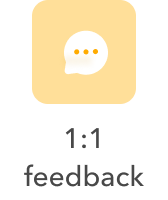 Representing one on one feedback