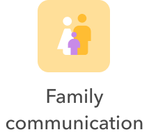 Family communication icon