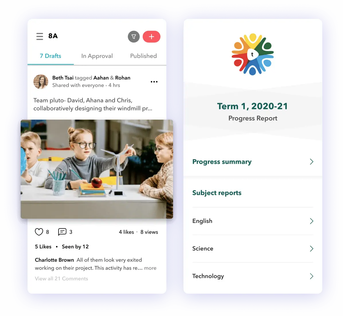 Family communication made easier via Toddle updates