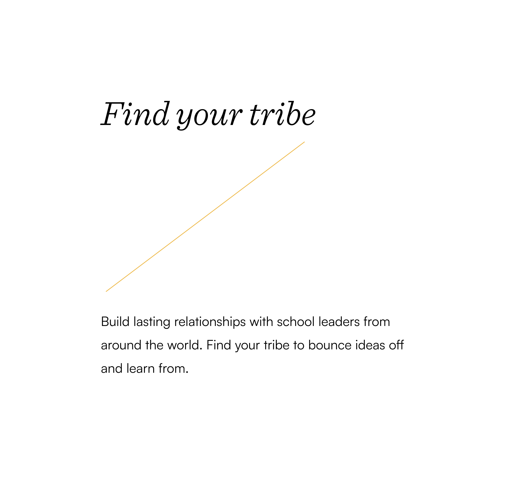 Find your tribe