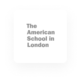 The American School in London logo