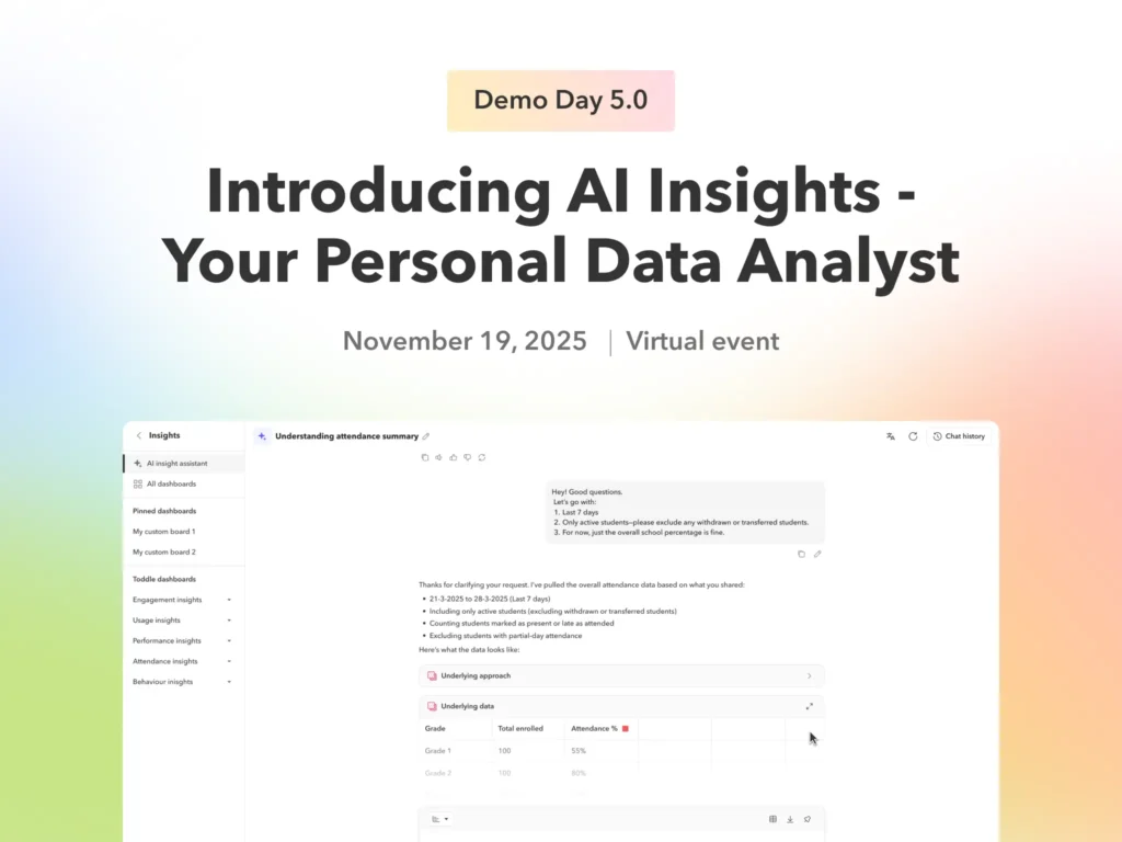 Toddle Demo Day November 2025
